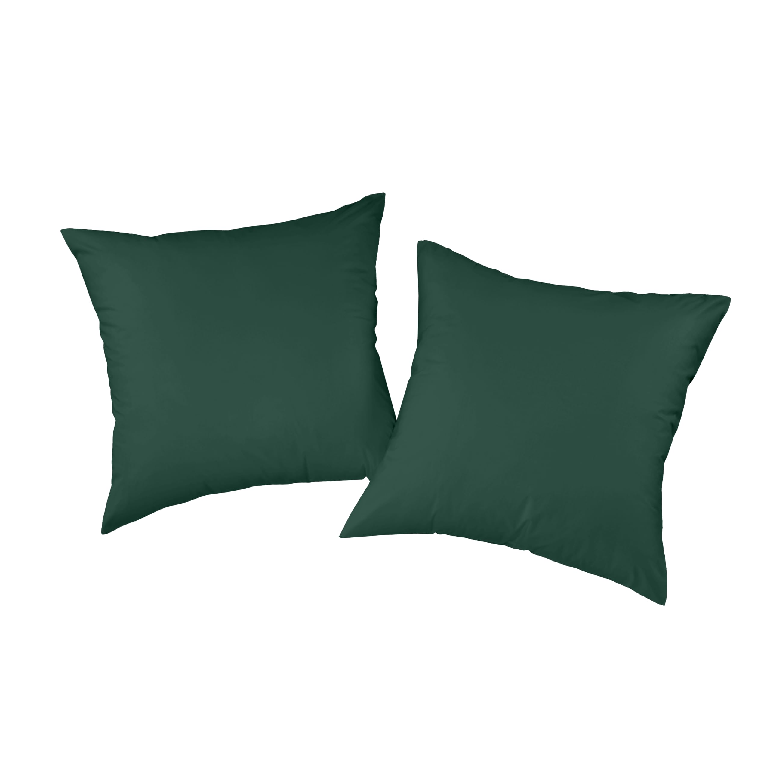 Sapphire Collection Water Resistant Cushions-Garden Furniture Seat Cushion Throw Pillow Shredded Foam Filled for Garden Sofa Livingroom Chair Bedroom Tent Park Patio (4, Green, 18"x18" Inch/45x45cm)