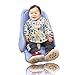 Hiverst 3 Pcs Long Sleeved Bib Set | Baby Waterproof Bibs with Pocket Bundle | Toddler Bib with Sleeves and Crumb Catcher | Stain and Odor Resistance Play Smock Apron