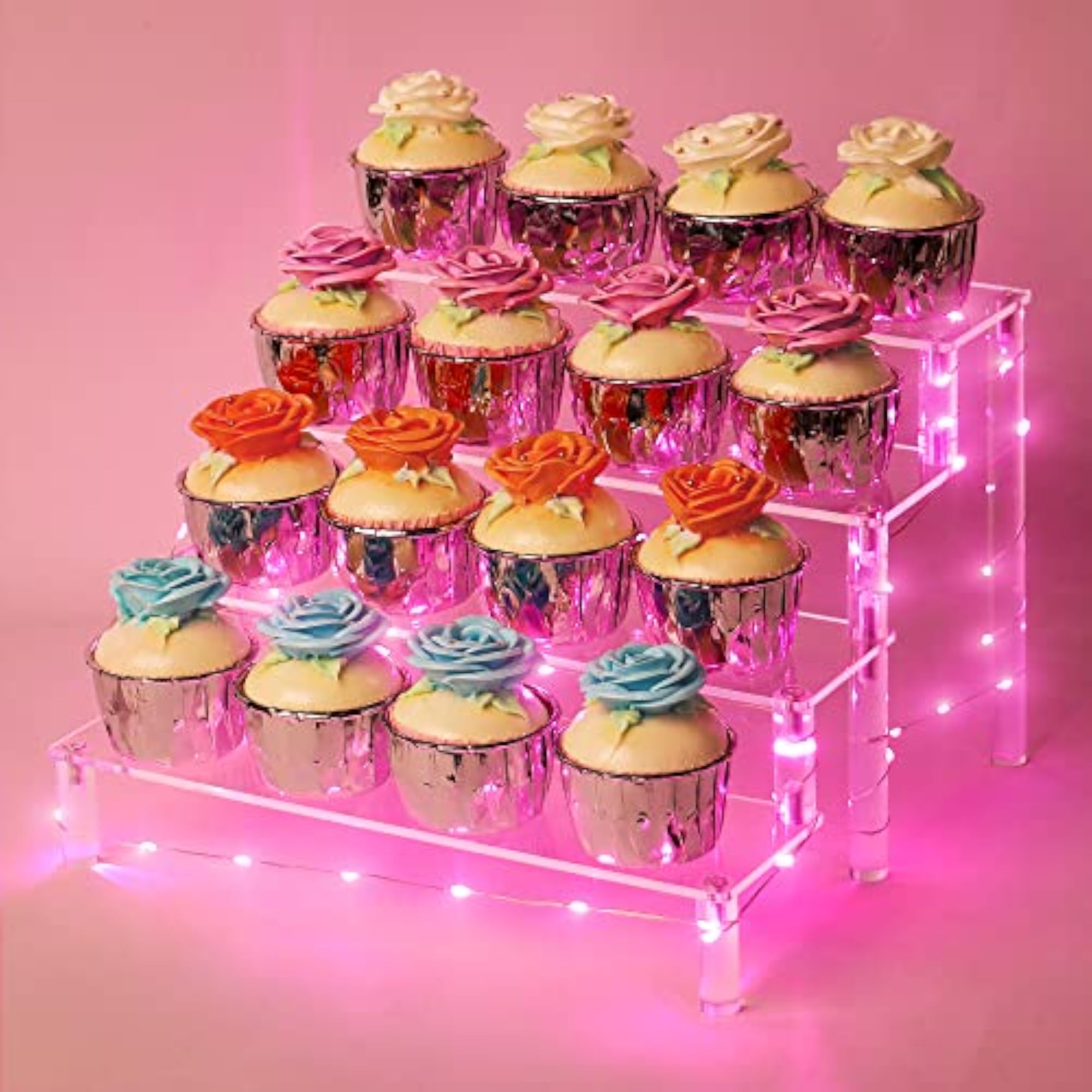 Multifunctional Acrylic Display Shelf Cake Stand
