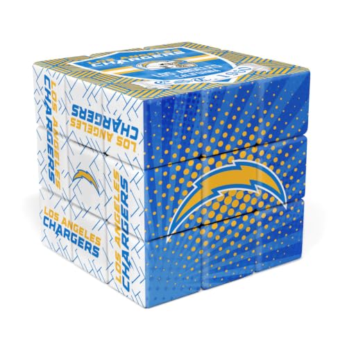 Party Animal NFL Football Speed Cube Puzzle, Los Angeles Chargers