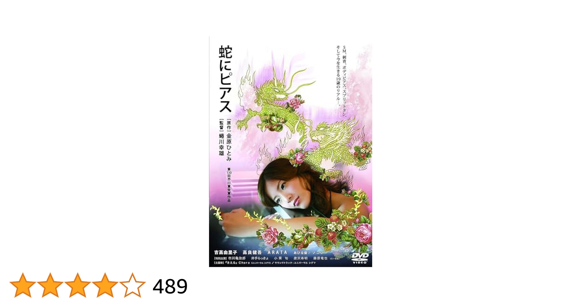 (未使用･未開封品)　蛇にピアス [Blu-ray] p1m72rm 未使用・未開封品) 蛇にピアス [Blu-ray] p1m72rm Amazon.co.jp