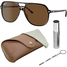 Ray-Ban RB2198 BILL Square Sunglasses with Official Eyewear Kit