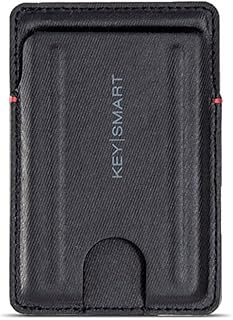 Slim Wallet- Minimalist Wallet in TecTuff Leather- Easy Slide Slots Credit Card Holder for Men- Compact & Lightweight Front Pocket Wallet RFID Blocking Christmas Gifts for Men, Husband & Dad