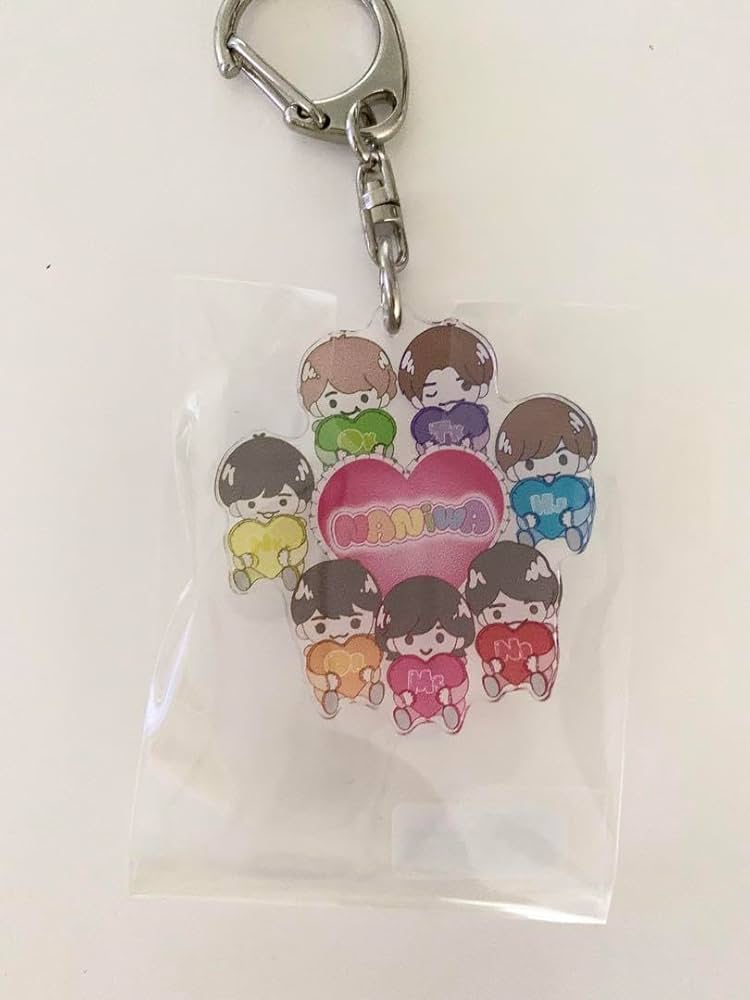 Amazon.co.jp: なにわ男子 ハートアクリルキーホルダー