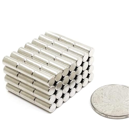Partsmart Corporation 50Pcs 5X10 Mm Round Neodymium Magnets 5Mmx10Mm N35 Magnet Disc 5*10 Cylinder Rare Earth Magnet thumb #3