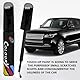 Thoquene 2 Pcs Auto Lackstift Schwarz Glänzend, Kratzer Reparatur Stift