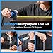PULITUO Tool Set, 148-Piece Home Drill Set with 12V Blue Cordless Drill, Hand Tool Kits, and Tool Box, Suitable for Men, Women, and DIY Enthusiasts for Home Improvement.