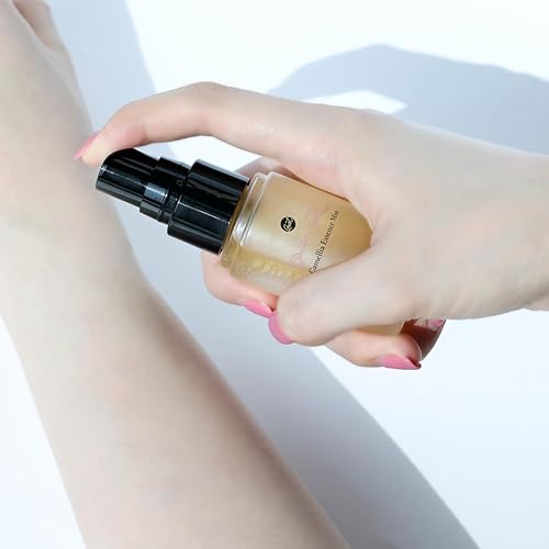 Miniatura 6 de Dream Glow Camellia Essence Mist- Hidratación y calmante de la piel. Refuerzo de resplandor todo en uno Multi Mist+Toner+Suero l 75% Agua de Flor de