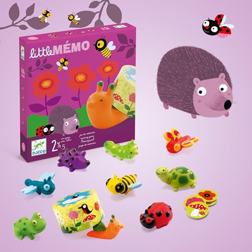 Djeco DJ08552 Gesellschaftsspiel Little Memo – Ansicht 4