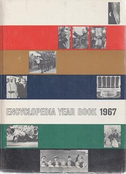 Hardcover Encyclopedia Year Book 1967 Book