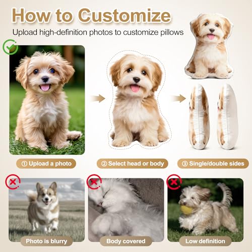 Customizable Photo Throw Pillow - image 6
