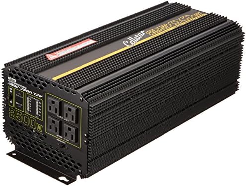 Amazon | セルスター インバーター DAC-2500/12V 12V 定格出力1,750W 4 