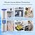 Purevua 2-Pack 20" x 4.5" Pleated Sediment Water Filter Cartridge, 50 Micron High Flow Whole House Water Filter Replacement for Well Water, Compatible with ECP20-20BB, SPC-45-2020