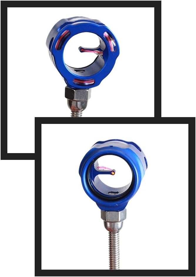 1pc Archery Recurve Bow Sight Single Pin Aluminum Sight for Hunting Bow Recurve Bow Sight Accessory