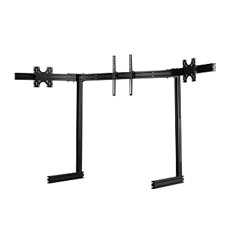 Next Level Racing Elite Free Standing Triple Monitor Stand - Black Edition NLR-E036