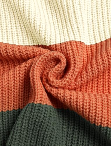 Image of ZAFUL Sweaters for Women Off Shoulder Knit Sweater with Long Sleeve Loose Pullover Jumper Tops