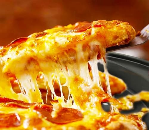 Nbftltop Pizza Pan 12 Inch Nonstick Round Carbon Steel Baking Pizza Pan With Holes For Oven Bakeware Pizza Tray, Set Of 2 #TOP5