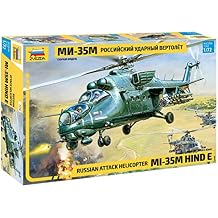 Zvezda 7293 - Soviet Attack Helicopter MI-24V/VP HIND E - Plastic Model Kit Scale 1/72 Lenght 11,75" / 29.8 cm 270 Details