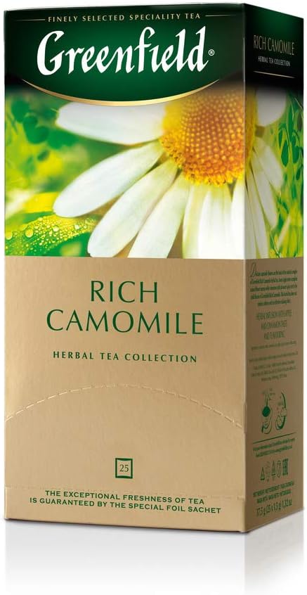Greenfield Tea, 25 count (Rich Camomile)