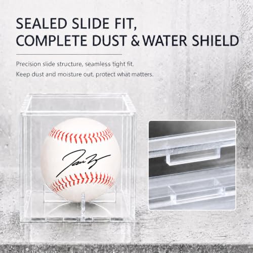 Image of Jersey Wooden Frame Display Case -Shadow Box with 98% UV Protection Acrylic and Hanger for L or XL Baseball Basketball Football Hockey Sport Shirt and Uniform (Baseball Display Case, 1 Pack)