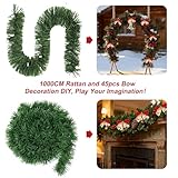 Zoom IMG-1 ghirlanda natalizia decorativa 10m con