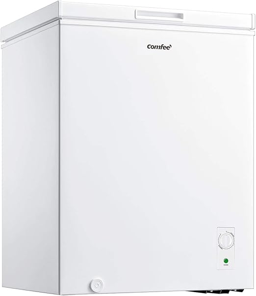 COMFEE' RCC143WH1(E) 142L Freestanding White Chest Freezer with