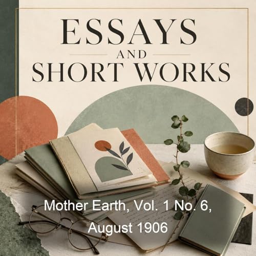 Mother Earth, Vol. 1 No. 6, August 1906 cover art