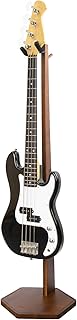 STRICH Bass Guitar Stand, HardWood 44.1" Height Floor Guitar Dispaly, Walnut Guitars Holder with Hanger for Home, Studio (FH-2, Bass Display)
