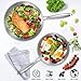 EWFEN Tri-Ply Stainless Steel Frying Pans Set, 8”/10”/12” Cooking pans, PFOA&PTFE Free Skillet, Induction Cooking Pan, Dishwasher and Oven Safe, Fast & Even Heat, Heavy Duty and Detachable Handle