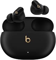 Beats Studio Buds + True Wireless Earbuds: ANC, 36Hr Battery, Spatial Audio, Sweat Resistant, Apple/Android Compatible - Black/Gold