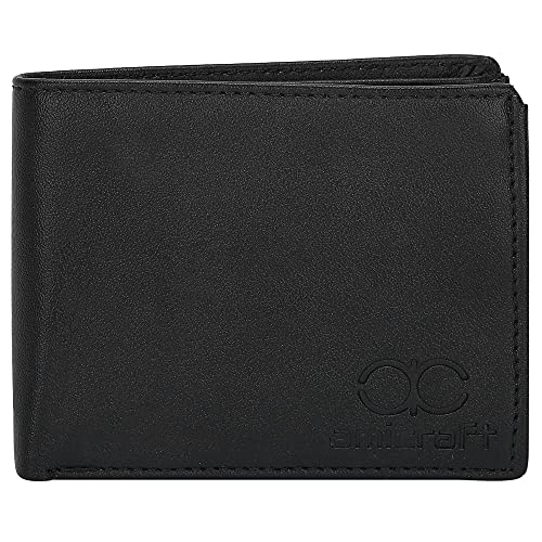 Image of Amicraft Faux Leather Men's Wallet & Belt Combo Set Black Brown Reversible Gift set