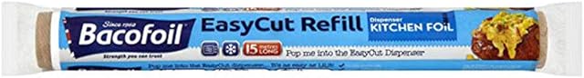 Bacofoil Easycut Foil 300Mmx15m Refill Roll
