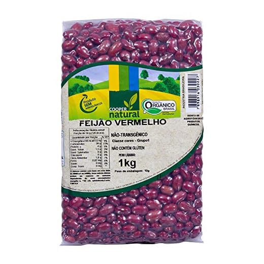 Feijão Vermelho Orgânico Coopernatural 1kg