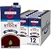 Swanson Unsalted Cooking Stock, Beef, 32 Ounce (Pack of 12)