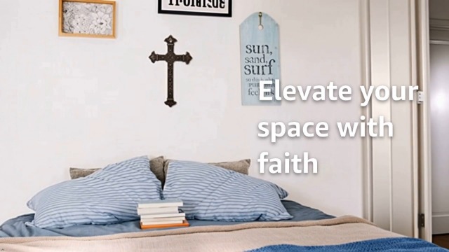 Amazon.com: DreamsEden Metal Cross Christian Wall Art, Antique