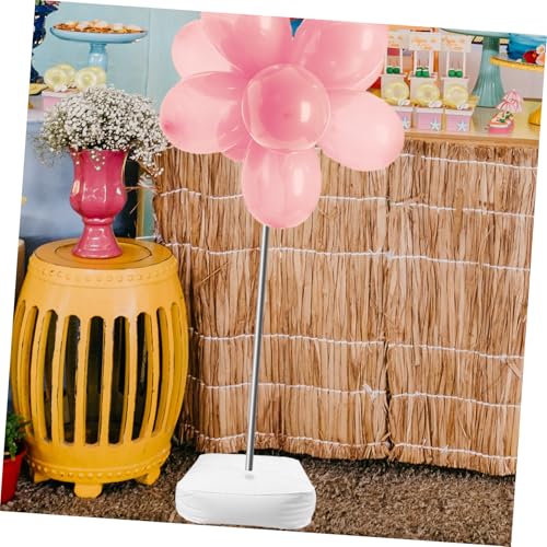 ULTECHNOVO Wasserbeutel, quadratisch, 2 Stück, für Schwimmbälle, Gewichte für Ballons, Gewichte des Gewölbes, Wassergewichte, Wassergewicht, Weiß, PVC