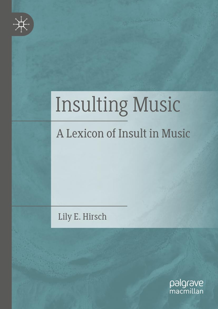 Insulting Music beau livre lexique musical cadeau pour mélomane