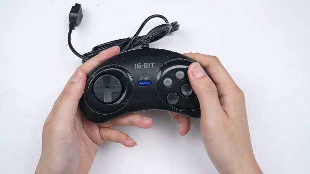 Amazon.co.jp: 9ピン16ビットゲームコントローラー、 Genesis用プラグ