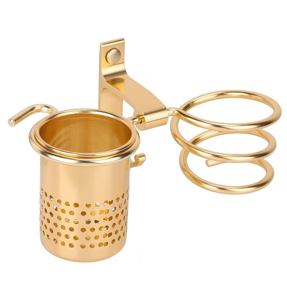 Hair Dryer Holder, Space Aluminum Wall Mounted Hair Dryer