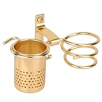 Vista 10 de Soporte para secador de pelo, soporte de aluminio espacial para secador de pelo montado en la pared, herramientas de cuidado del cabello, #1