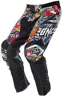 O'Neal 0123-132 Men's Mayhem Crank Men's Pant (Black/Multi, Size 32)