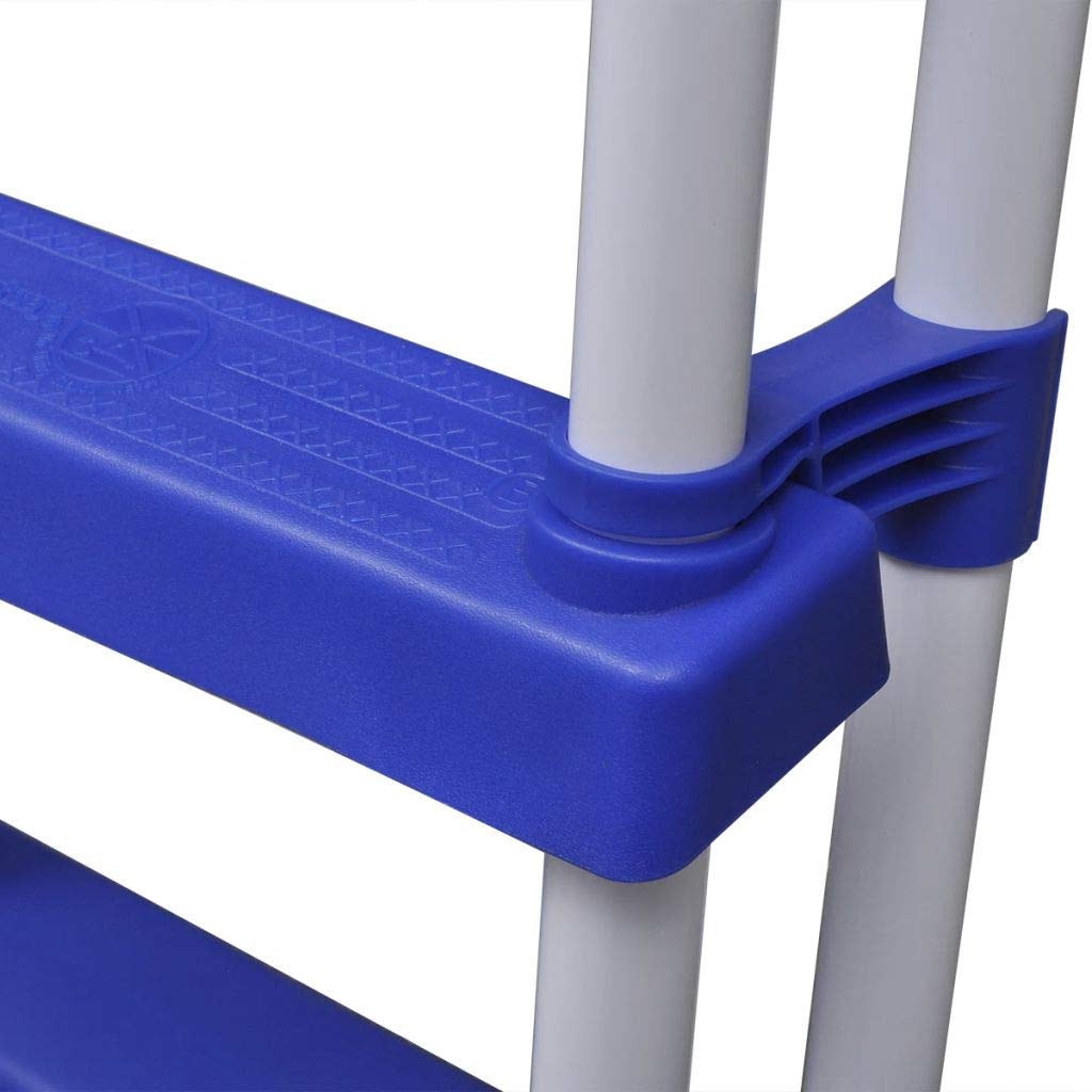 Bestway - Escalera de seguridad para piscina con estructura de acero, 58332