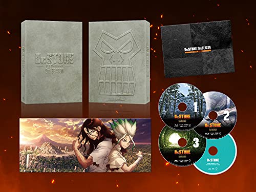 【Amazon.co.jp限定】『Dr.STONE』2nd SEASON Blu-ray BOX【初回生産限定版】(Amazon.co.jp特典:描き下ろしアクリルスタンド付)