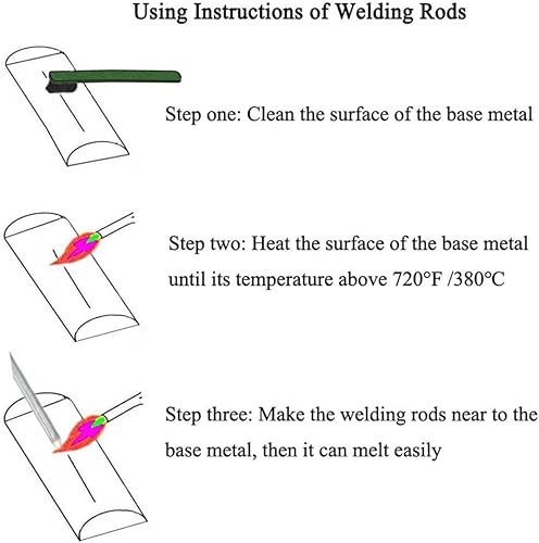 Miniatura 5 de Alambre de soldadura universal de metal de 1.6 mma, alambre de soldadura de núcleo de fundente, solución de fusión fácil de baja temperatura,