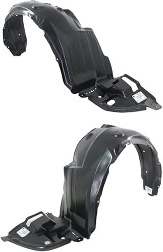 Evan Fischer Juego de 2 protectores de guardabarros compatibles con Toyota Corolla 2011-2013 - TO1249162, TO1248162