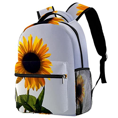 Sacs d'école étudiants avec imprimé paysage naturel aquarelle