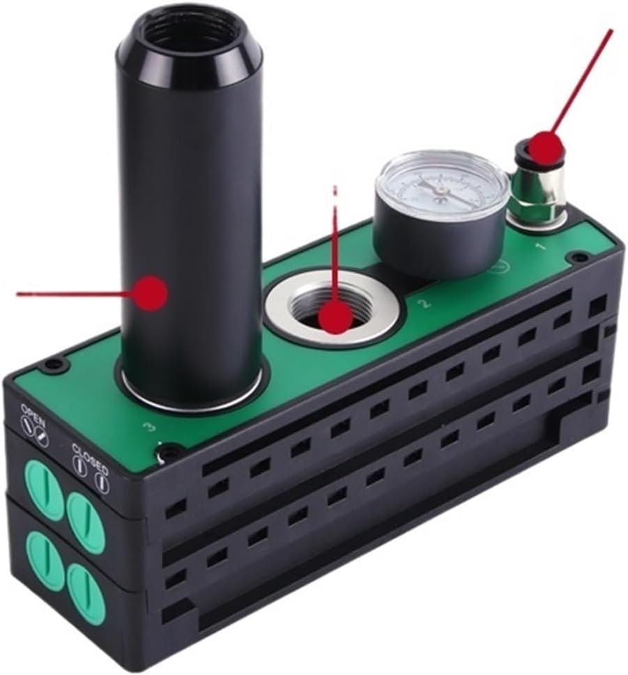 1pcs PM401/2/3/4/5/6 Pneumatic Vacuum Suction Cup Multi level Vacuum Generator Negative Pressure Large Suction Flow Manipulator VTM(PM401B-A-D)