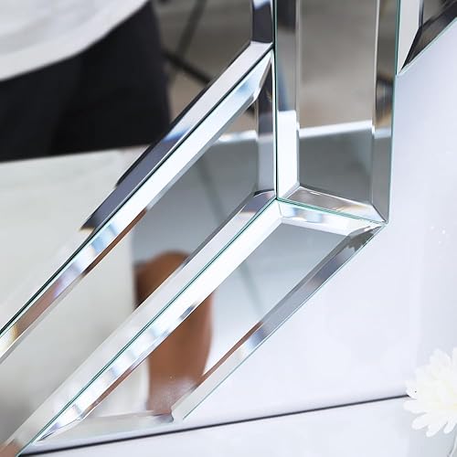 Miniatura 3 de Chende Espejo grande para decoración, espejo de sala de estar para pared