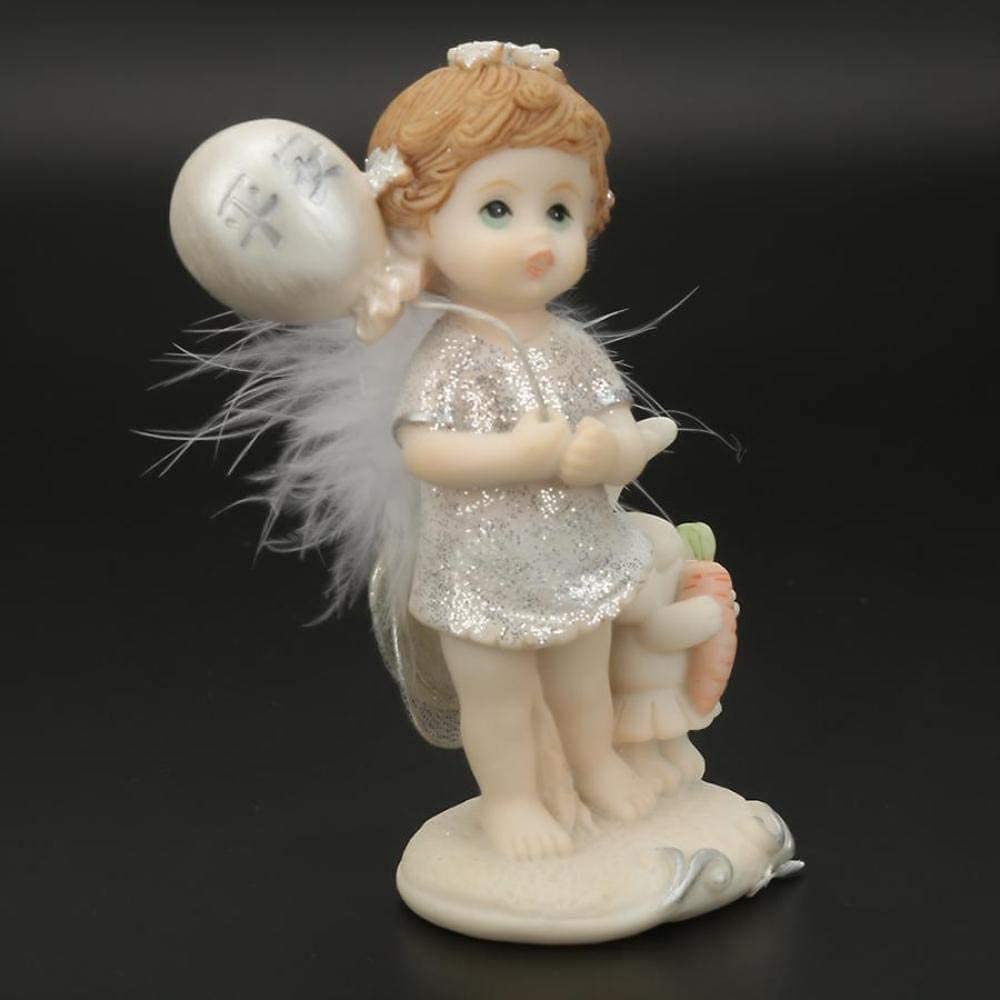 Figurka Ogrodowa,Abstrakcyjna unikalna statua Rzeźba Kreatywne posągi i rzeźby Wystrój zewnętrzny do ogrodu, Figurka Feng Shui Anioł Stróż Posąg Ozdoby Prezent Dekoracja domowego biura Kamie