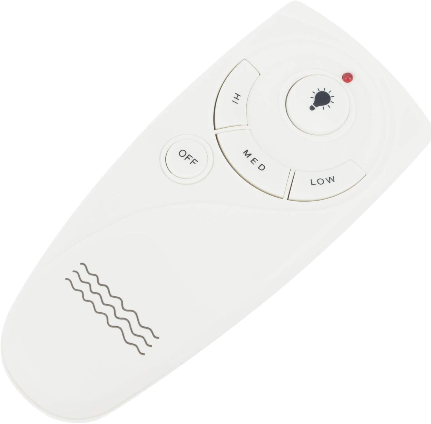 White UC7083T Replaced Remote Control fit for Hampton Bay UC7083T Ceiling Fan Wireless Single Light
